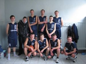 Krakiu krepsinio komanda 2008-2009.jpg